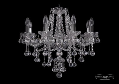 Люстра хрустальная Bohemia Ivele 1415/8/200/Ni/Balls