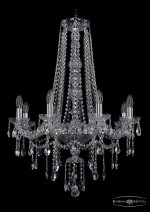 Люстра хрустальная Bohemia Ivele 1415/8/220/h-85/Ni