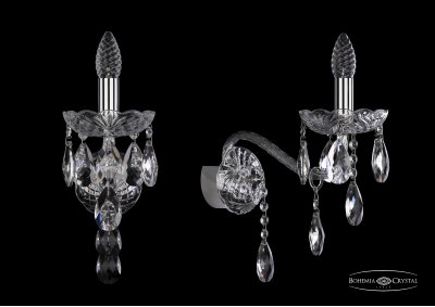 Светильник настенный бра Bohemia Ivele 1415B/1/200/XL/Ni