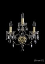 Светильник настенный бра Bohemia Ivele 1415B/2+1/141/G