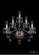 Светильник настенный бра Bohemia Ivele 1415B/2+2+1/200/XL/G