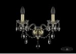 Светильник настенный бра Bohemia Ivele 1415B/2/165/G
