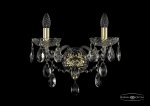 Светильник настенный бра Bohemia Ivele 1415B/2/165/XL/G