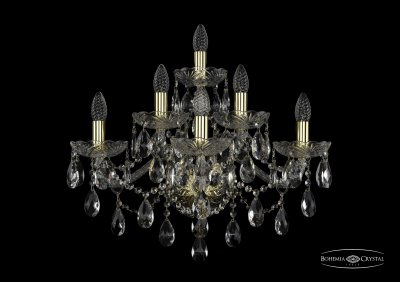 Светильник настенный бра Bohemia Ivele 1415B/3+2+1/220/XL/G