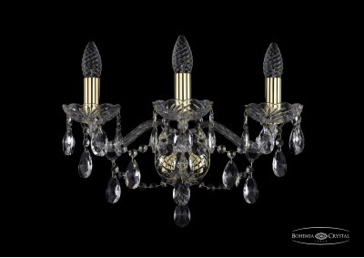 Светильник настенный бра Bohemia Ivele 1415B/3/165/G