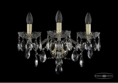 Светильник настенный бра Bohemia Ivele 1415B/3/165/XL/G