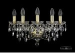 Светильник настенный бра Bohemia Ivele 1415B/5/165/G
