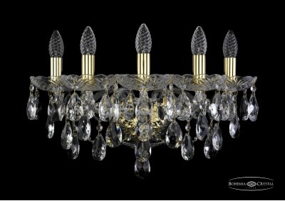 Светильник настенный бра Bohemia Ivele 1415B/5/165/XL/G