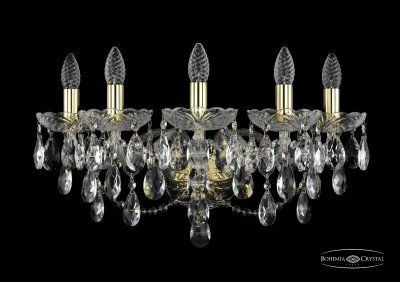 Светильник настенный бра Bohemia Ivele 1415B/5/200/XL/G