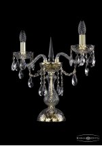 Настольная лампа Bohemia Ivele 1415L/2/141-39/G