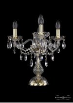 Настольная лампа Bohemia Ivele 1415L/3/141-39/G