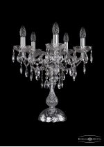 Настольная лампа Bohemia Ivele 1415L/5/141-47/Ni