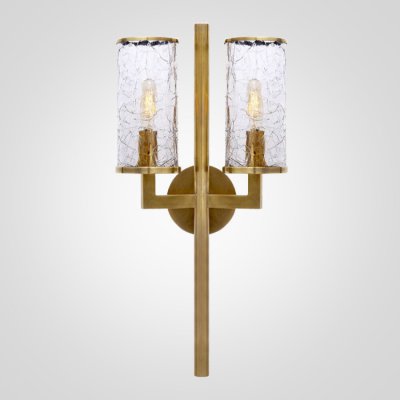 Бра LIAISON DOUBLE ARM SCONCE Латунь ImperiumLoft 141645-26