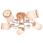 Люстра эконом Экономсвет 1421YX/5FGD WT