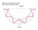 Светильник настенный бра Odeon light 1423/1W GOTA