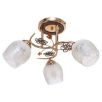 Люстра эконом Экономсвет 1425YX/3FGD WT