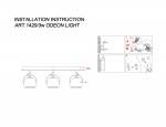 Светильник поворотный спот Odeon light 1429/3W BOLLA