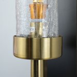 Бра Hudson Valley 1721-AGB Soriano 1 Light Wall Sconce In Aged Brass ImperiumLoft 143940-22
