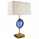 Настольная лампа Blue Agate Table Lamp ImperiumLoft 143994-22
