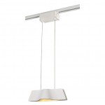 SLV 144001 WAVE PENDANT Pendelleuchte, weiss, 9W LED, 3000K, inkl. 1P.-Adapter