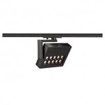 SLV 144060 PROFUNO LED Strahler, schwarz, 3000K, 60°, inkl. 1P.-Adapter