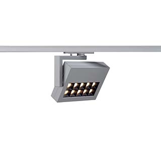 SLV 144064 PROFUNO LED Strahler, silber 3000K, 60°, inkl. 1P.-Adapter