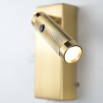 Бра Chelsom WALL LED KNURL BRASS ImperiumLoft 144237-22