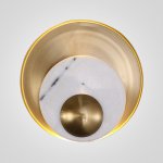 Бра Ginger &amp; Jagger Pearl WALL LAMP round gold ImperiumLoft 144378-22