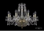 Люстра хрустальная Bohemia Ivele 1450/8/160/250/G