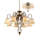 Система 2в1 / люстра Favourite 1453-8PC Campanules