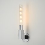 Бра RH CANNELLE wall lamp SINGLE Sconces Chrome ImperiumLoft 147230-22