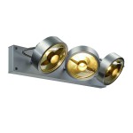 SLV 147326 KALU 3 QPAR Deckenleuchte, alu-geb?rstet, ES111, max. 3x75W