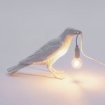Настольная лампа Bird Waiting White