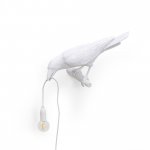 Настенный светильник Bird Looking Left White