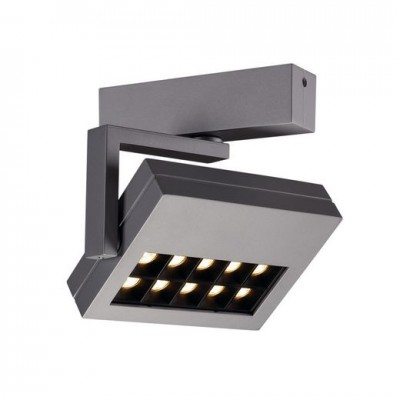 SLV 147394 PROFUNO LED Wand- und Decken- leuchte, silber, 18W, 3000K