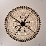 Подвесная люстра Empire Black Chandelier Crystal D 66 ImperiumLoft 147701-22