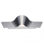 SLV 147846 WAVE WALL Wandleuchte, alu poliert, 2x9W LED, 3000K