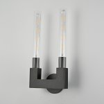 Бра RH CANNELLE wall lamp DOUBLE Sconces Black ImperiumLoft 147874-22