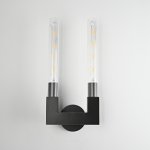 Бра RH CANNELLE wall lamp DOUBLE Sconces Black ImperiumLoft 147874-22