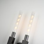 Бра RH CANNELLE wall lamp DOUBLE Sconces Black ImperiumLoft 147874-22