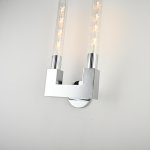 Бра RH CANNELLE wall lamp DOUBLE Sconces Chrome ImperiumLoft 147875-22