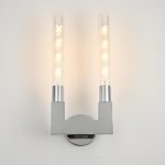 Бра RH CANNELLE wall lamp DOUBLE Sconces Chrome ImperiumLoft 147875-22