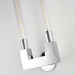 Бра RH CANNELLE wall lamp DOUBLE Sconces Chrome ImperiumLoft 147875-22