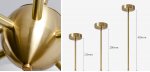 Люстра Cherry Bomb 16 balls Gold ImperiumLoft 148018-22