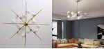 Люстра Cherry Bomb 16 balls Gold ImperiumLoft 148018-22
