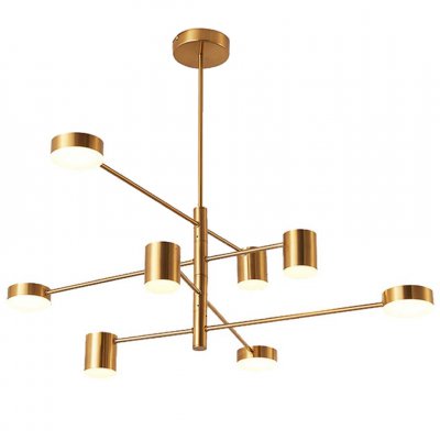 Светильник LED Lighting Gold 8 lampholders ImperiumLoft 148272-22