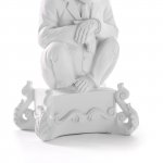 Канделябр Burlesque Chimp White