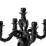 Канделябр Burlesque Chimp Black