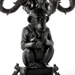 Канделябр Burlesque Chimp Black