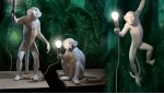 Настольная лампа Monkey Lamp Sitting
